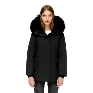 MACKAGE Danika Coat with removeable blue fur